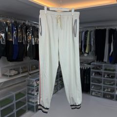 구찌 테크니컬 스트라이프 저지 트랙 팬츠